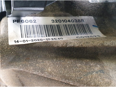 Gearbox type PF6062 - Renault MASTER III PH.3 - J1-9562R