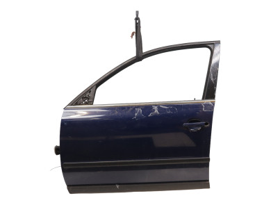Left front door - Volkswagen PASSAT IV PH.2 - Bleu Fonce - 3B4831051BE - U1-5396A