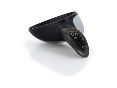 Left wing mirror - Fiat 500 II PH.1 - Noir - 735655741 - Y1-8009E