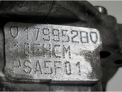 Engine type 5F01-QT - Citroen C4 PICASSO I - V0-2122S