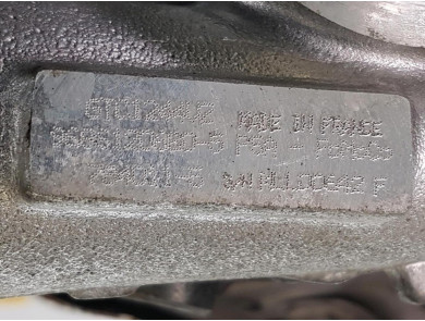 Engine type 9H05 - Peugeot 207 CC - A1-9545X