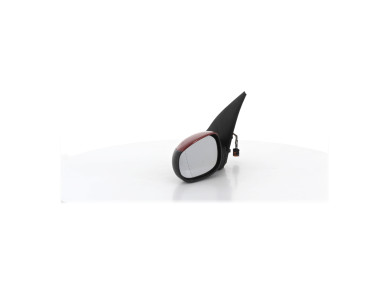 Left wing mirror - Peugeot 206 - Rouge Fonce - 8149QY - Y1-5859E