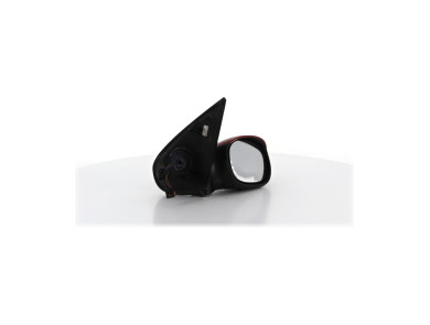 Right wing mirror - Peugeot 206 - Rouge Fonce - 8149KP - Y1-5845M