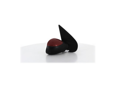 Right wing mirror - Peugeot 206 - Rouge Fonce - 8149KP - Y1-5845M