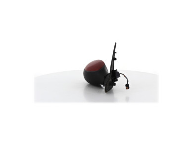 Right wing mirror - Peugeot 206 - Rouge Fonce - 8149KP - Y1-5845M