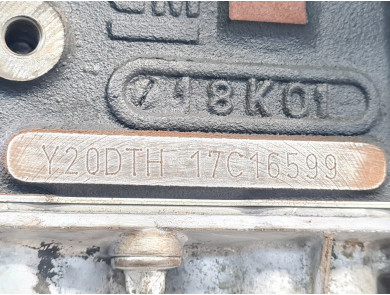 Engine type Y20DTH - Opel ASTRA G - N1-6083H