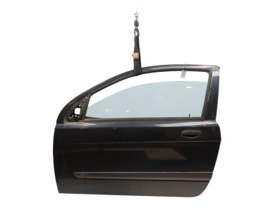 Porte gauche (3 portes) - Chevrolet AVEO I - Noir - 96897363 - Z0-4344J