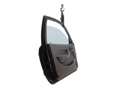 Porte gauche (3 portes) - Chevrolet AVEO I - Noir - 96897363 - Z0-4344J