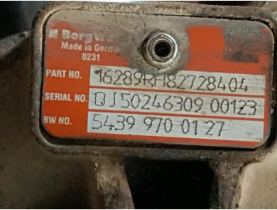 Engine type K9K846 - Renault LAGUNA III PH.3 - Y0-6271I