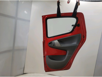 Right rear door - Toyota AYGO I PH.1 - Rouge Fonce - 670030H010 - K1-5174T
