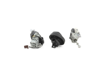 Steering lock and door key cylinders kit - Citroen DS3 I PH.2 - 9806016180 - W0-0044T
