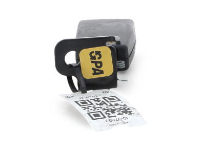 Left rear belt clip - BMW X3 II PH.1 - 72117235455 - I0-9789J