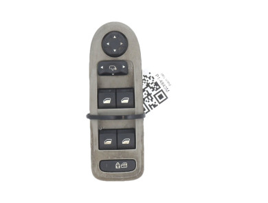 Left window-lift switch panel used - Citroen C5 - 00006490F6