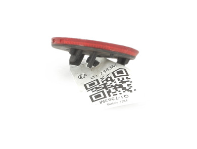 Catadioptre arrière gauche - Nissan QASHQAI I PH.1 - 26561-BR00A- Q1-7363M