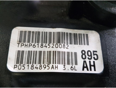 Engine type JCXB - Jeep GRAND CHEROKEE III PH.2 - Y1-9170T