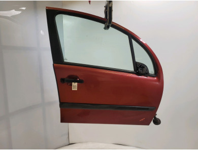Right front door - Citroen C3 I PH.1 - Rouge Fonce - 00009004V1 - X0-9150V