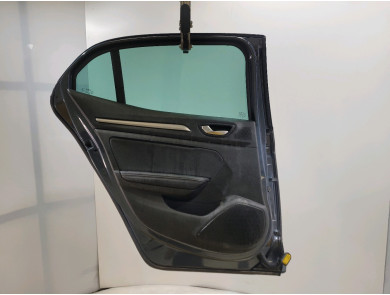 Porte arrière gauche - Renault MEGANE IV PH.1 - Gris Fonce - 821015121R - Y0-6677F