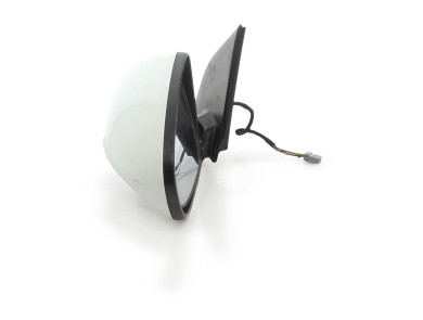 Left wing mirror - Nissan QASHQAI I PH.1 - Blanc - 96302-BR74A- U1-3867P