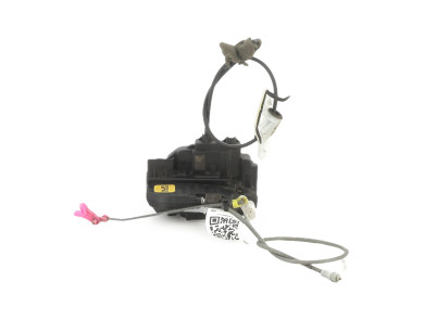 Left front door lock - Nissan QASHQAI I PH.1 - Blanc - 80501EY11E - J1-3864T