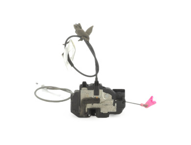 Left front door lock - Nissan QASHQAI I PH.1 - Blanc - 80501EY11E - J1-3864T