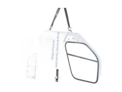 Left front door - Renault MASTER III PH.3 - Blanc - 801017005R - J1-6842X