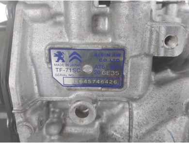 Gearbox type 20GE35 - Peugeot 5008 II PH.1 - K1-6380Q