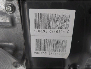Boîte de vitesses type 20GE35 - Peugeot 5008 II PH.1 - K1-6380Q