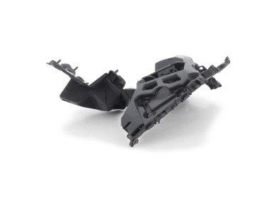 Lot de supports pare choc arrière - Renault CLIO IV PH.1 - Rouge Fonce - 850456409R - C1-6419I