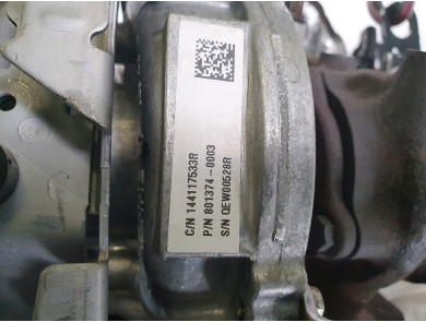 Engine type K9K608 - Renault CLIO ESTATE IV PH.1 - T1-1884Y