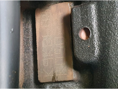 Moteur type K9K608 - Renault CLIO ESTATE IV PH.1 - T1-1884Y