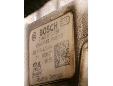 Moteur type BH01 - Citroen GRAND C4 PICASSO II PH.2 - U0-9839V