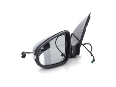 Left wing mirror - Volkswagen GOLF VI - Gris Clair - 5K0857507AD9B9 - L1-6917S