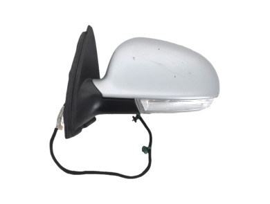 Left wing mirror - Volkswagen GOLF V - Gris Clair - 1K1857507CD9B9 - Q1-4158H