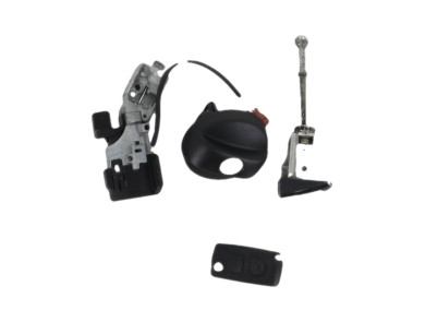 Steering lock and door key cylinders kit used - Citroen C3 PICASSO - 00004162SV