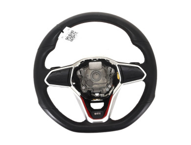 Steering wheel used - Volkswagen POLO - 5H0419089GC YFE