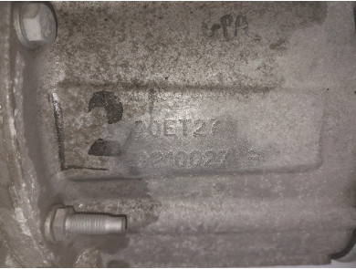Gearbox type 20ET27 - Citroen C4 II PH.2 - G1-2995K