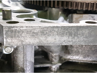 Engine type HR16DE - Nissan NOTE I PH.1 - B0-6434P