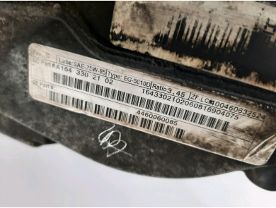 Front differential - Mercedes ML ML320CDI - 1643302102 - A0-5121W