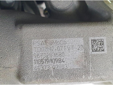 Moteur type 9H06 - Citroen BERLINGO II PH.1 - C0-7568P