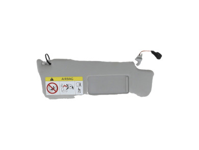 Right sun visor used - Volkswagen POLO - 6R0857552BA 2F4