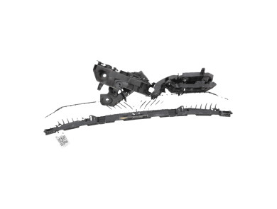 Rear bumper support set - Volkswagen POLO VI PH.1 - Gris Fonce - 2GS807453B - R1-7361E