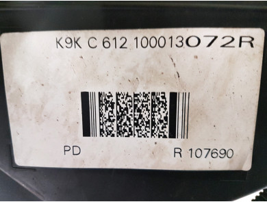Engine type K9K612 - Renault CLIO IV PH.1 - H0-6192E
