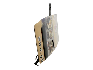 Right rear sliding door - Citroen BERLINGO II PH.2 - Blanc - 9831177480 - R1-6617U