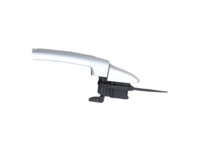 Exterior door handle rear left - Peugeot 208 I PH.2 - Gris Clair - 00009101GH - P1-7596G