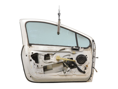 Left door (3-door models only) - Peugeot 308 I PH.1 - Blanc - 9002Z2 - T1-4015H