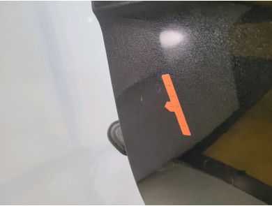 Left front door - Chevrolet CAPTIVA PH.1 - Noir - 42352069 - X1-9447S