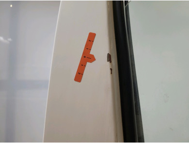 Right door (3-door models only) - Citroen C1 I PH.2 - Blanc - 1612543180 - S1-9209H