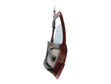 Porte avant droite - Citroen XANTIA PH.1 - Rouge Clair - 00009004K9 - B1-2219Q