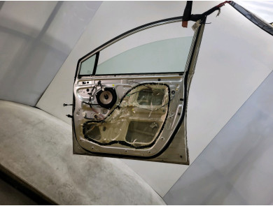Porte avant droite - Toyota COROLLA VERSO II PH.1 - Gris Clair - 670010F011 - G1-9164F