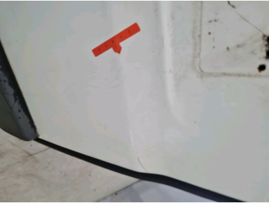 Left rear swing door - Peugeot BOXER II - Blanc Banquise - 1611434180 - P0-8812R